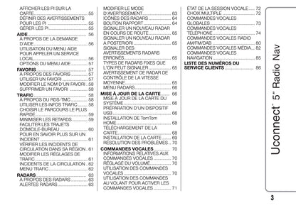 Fiat Ducato Uconnect 5 Radio Nav  Guide d'instructions 2014 - 2018