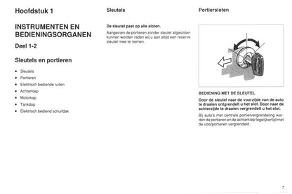 1990-1991 Toyota Starlet Bedienungsanleitung | Niederländisch