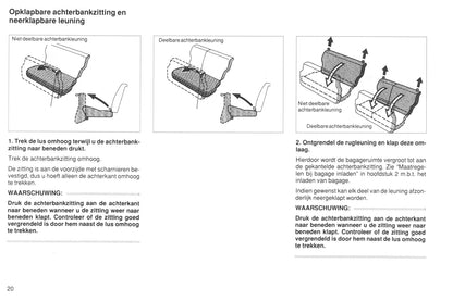 1990-1991 Toyota Starlet Bedienungsanleitung | Niederländisch