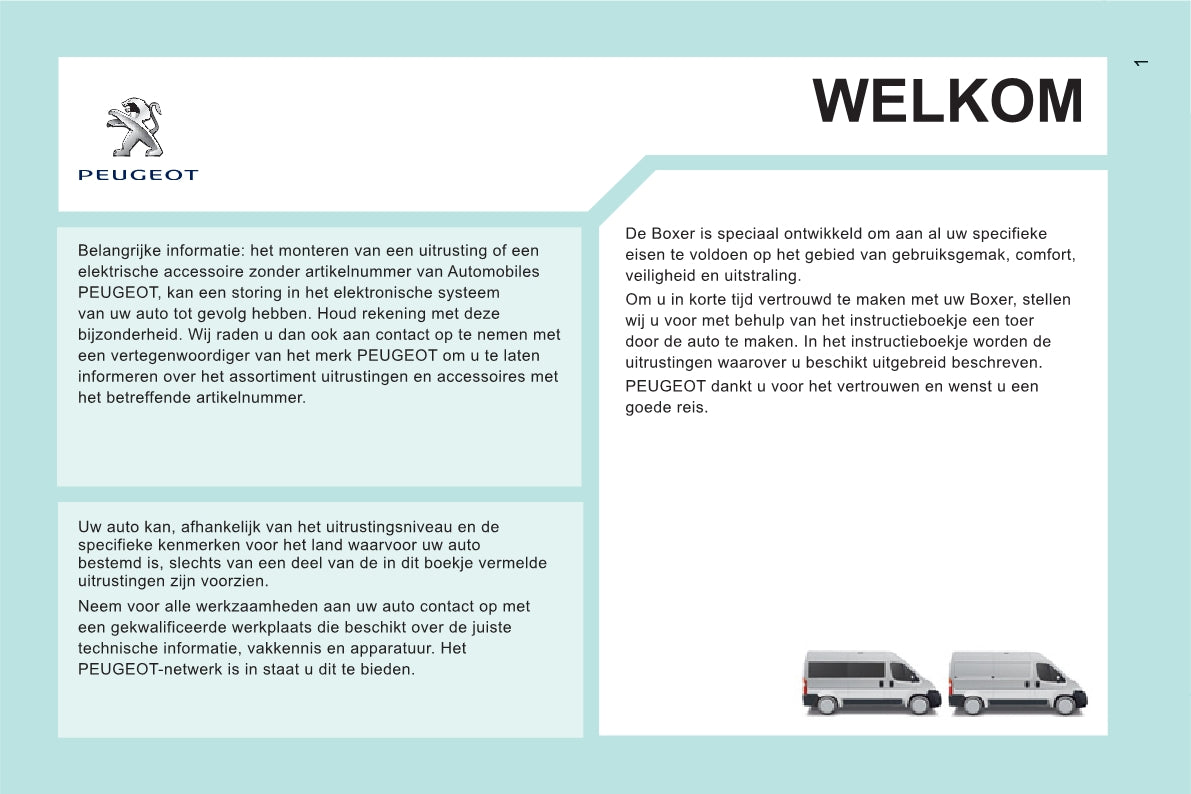 2013-2014 Peugeot Boxer Bedienungsanleitung | Niederländisch