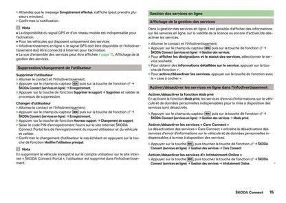 2018-2020 Skoda Karoq Bedienungsanleitung | Französisch