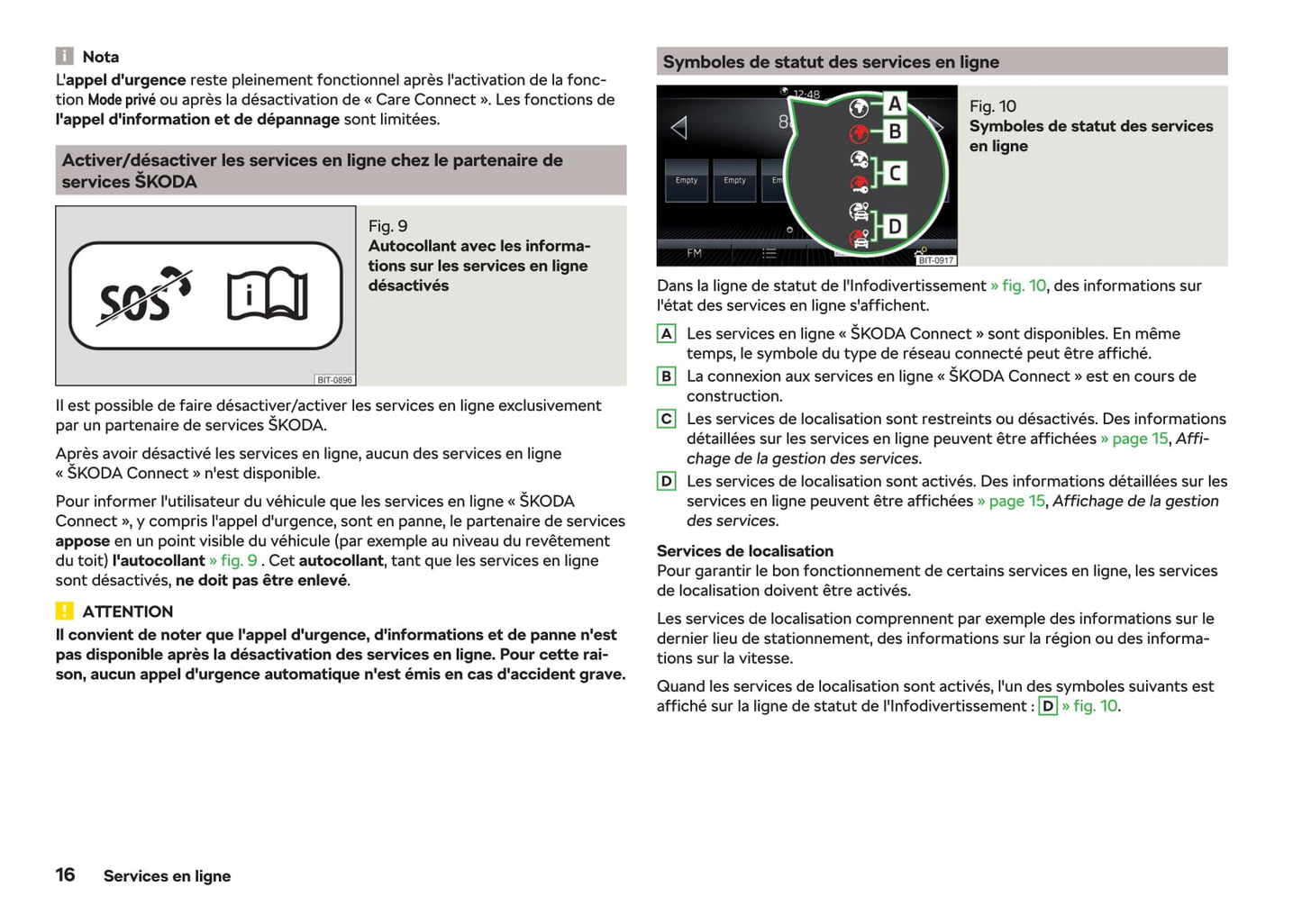 2018-2019 Skoda Karoq Owner's Manual | French