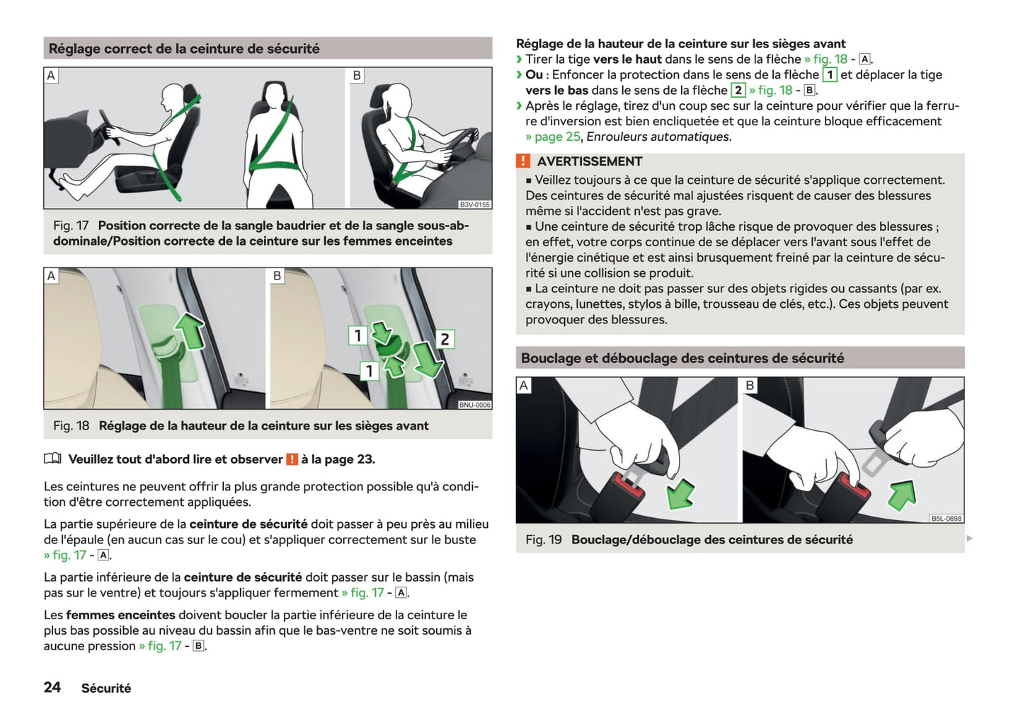 2018-2019 Skoda Karoq Owner's Manual | French