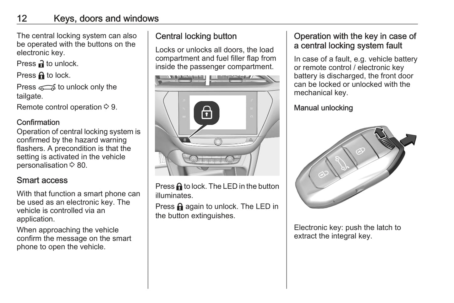 2020 Vauxhall Corsa Gebruikershandleiding | Engels