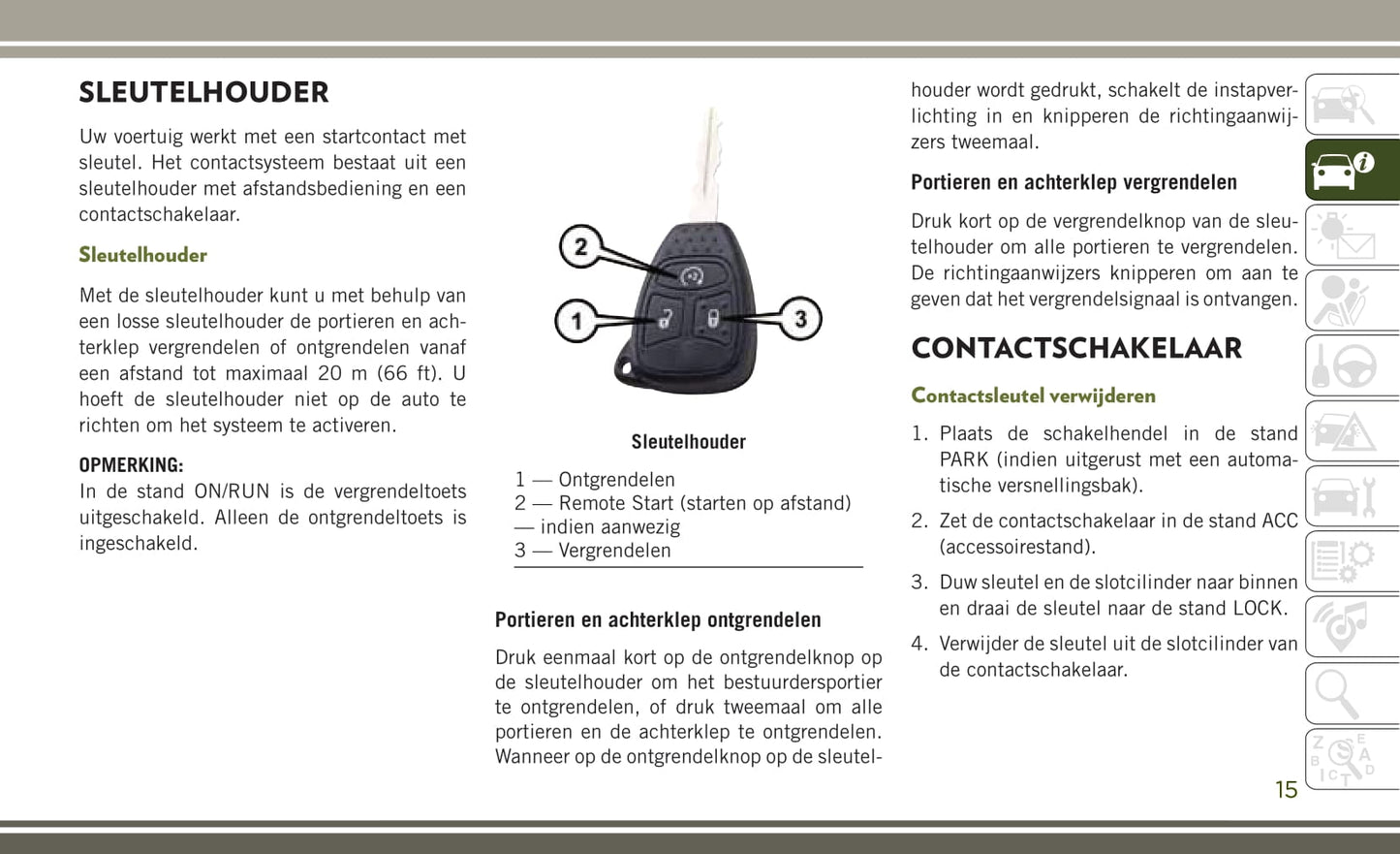 2007-2019 Jeep Wrangler Gebruikershandleiding | Nederlands