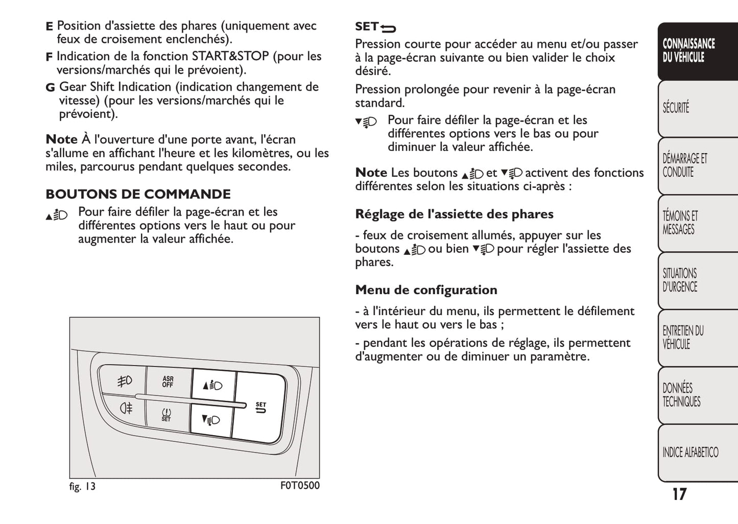 2016-2017 Fiat Qubo Gebruikershandleiding | Frans