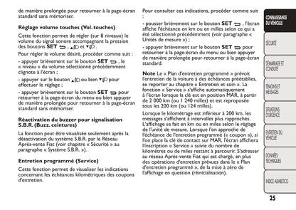 2016-2017 Fiat Qubo Gebruikershandleiding | Frans