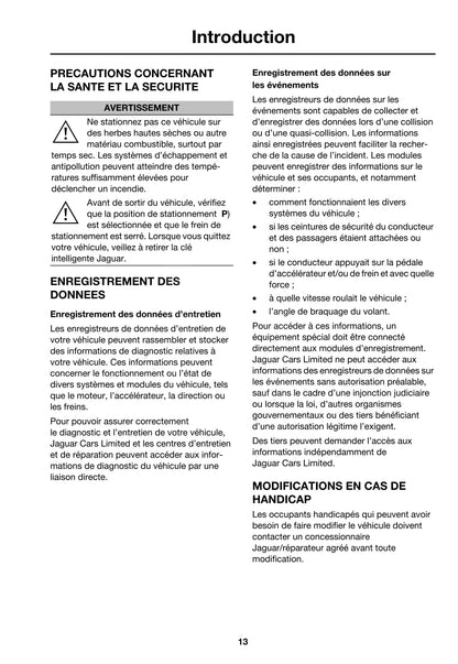 2008-2009 Jaguar XK Owner's Manual | French