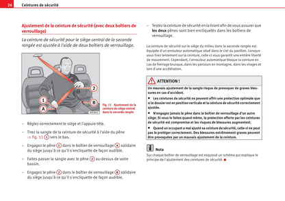 2000-2010 Seat Alhambra Manuel du propriétaire | Français