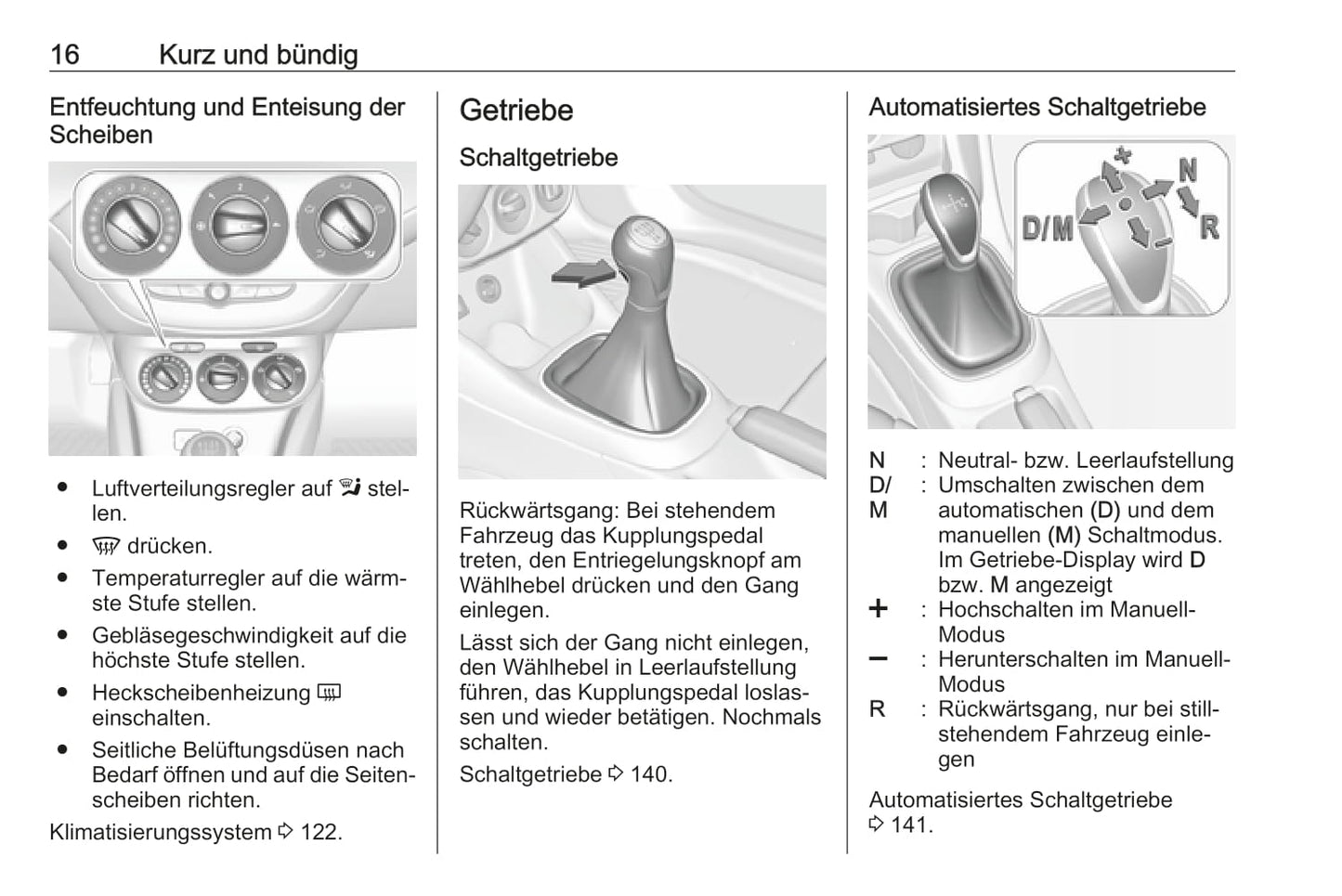 2018-2019 Opel Adam Owner's Manual | German