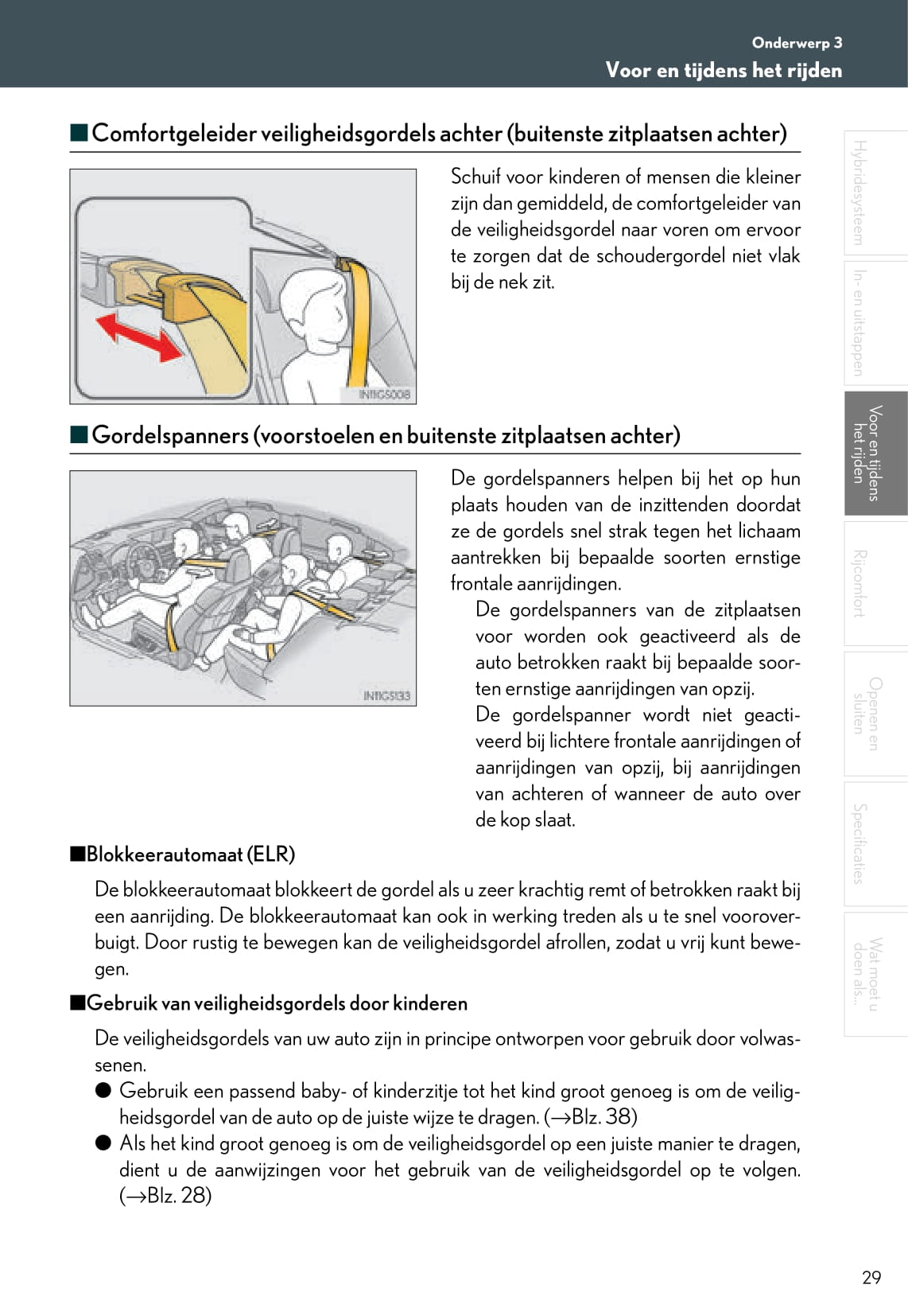 2013-2014 Lexus GS 300h/GS 450h Owner's Manual | Dutch
