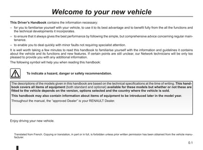 2013-2014 Renault Twingo Owner's Manual | English