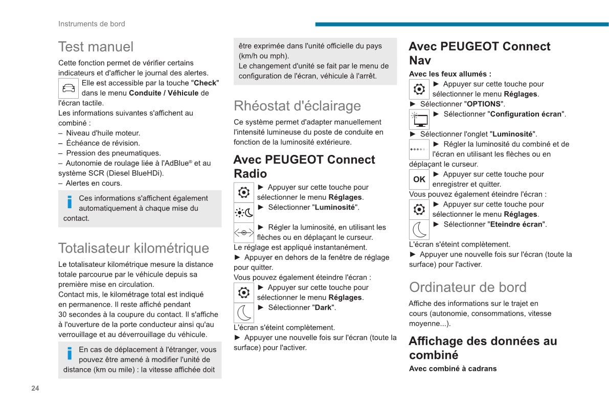 2020-2023 Peugeot 2008/e-2008 Owner's Manual | French