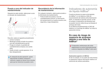 2017-2018 Citroën C-Elysée Gebruikershandleiding | Spaans