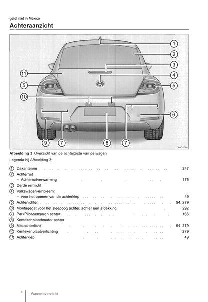 2011-2016 Volkswagen Beetle Bedienungsanleitung | Niederländisch