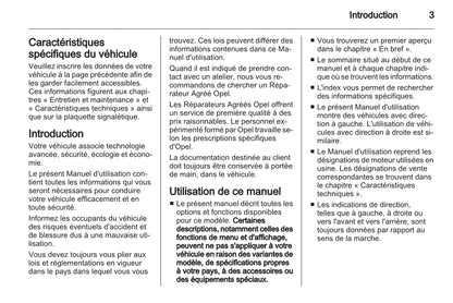 2010-2015 Opel Antara Manuel du propriétaire | Français
