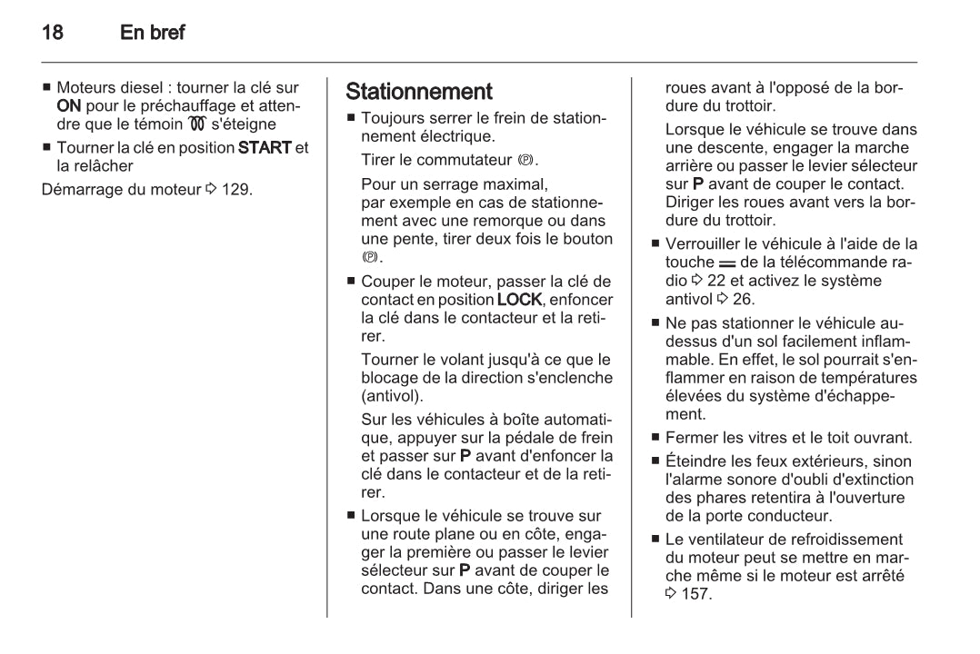 2010-2015 Opel Antara Owner's Manual | French