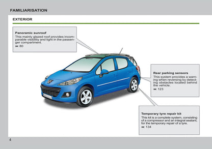 2011-2014 Peugeot 207/207 SW Bedienungsanleitung | Englisch