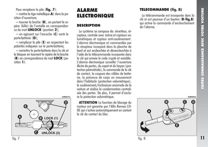 2004-2007 Alfa Romeo 156 Manuel du propriétaire | Français