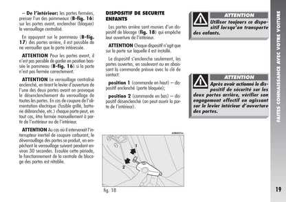 2004-2007 Alfa Romeo 156 Manuel du propriétaire | Français