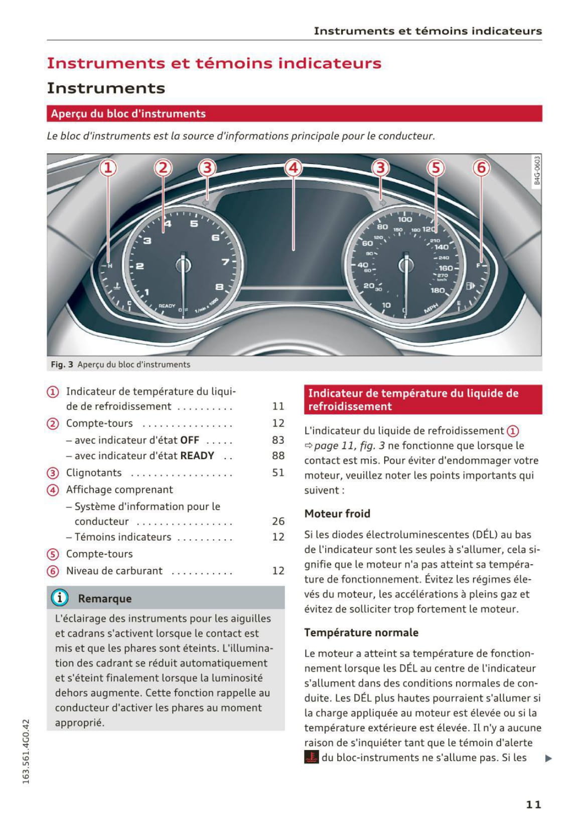 2014-2016 Audi A6/S6 Manuel du propriétaire | Français