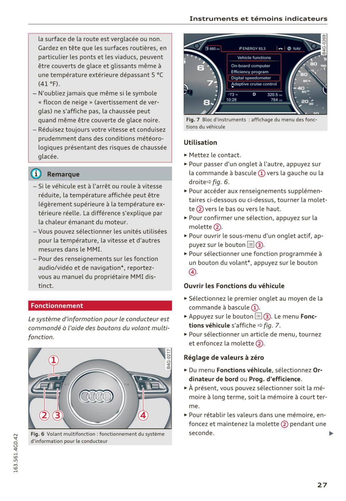 2014-2016 Audi A6/S6 Manuel du propriétaire | Français