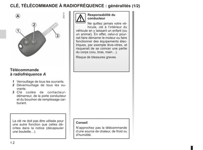 2012-2014 Renault Twingo Manuel du propriétaire | Français