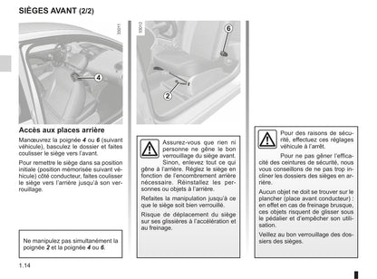 2012-2014 Renault Twingo Manuel du propriétaire | Français