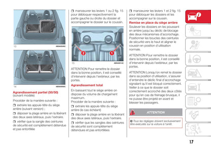 2016-2022 Abarth 595 Gebruikershandleiding | Frans