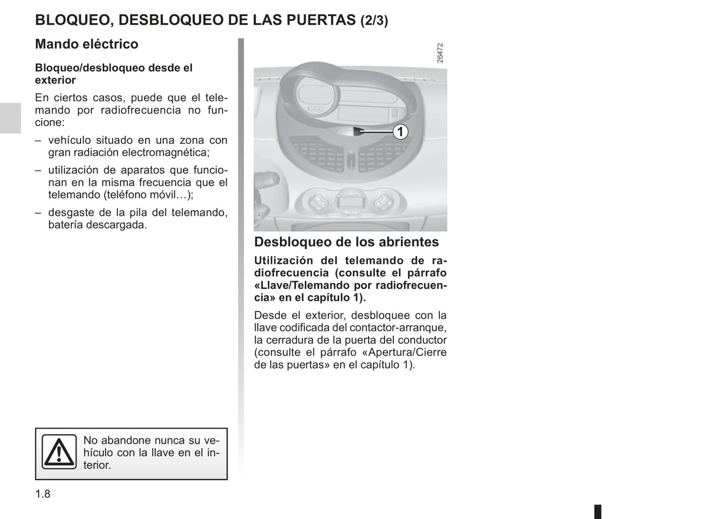 2012-2014 Renault Twingo Manuel du propriétaire | Espagnol