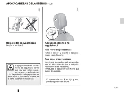 2013-2014 Renault Twingo Owner's Manual | Spanish