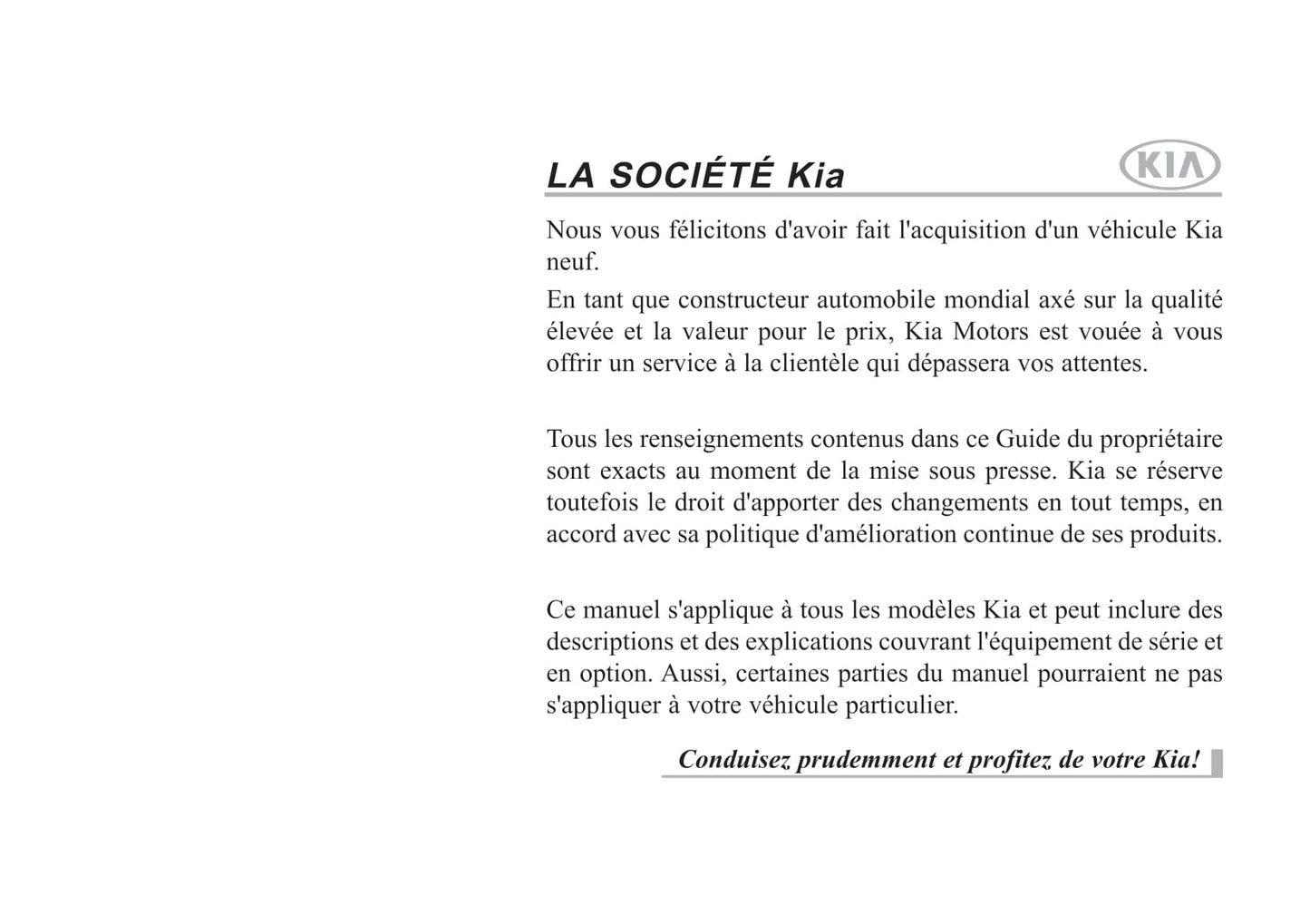 2017-2018 Kia Niro Owner's Manual | French