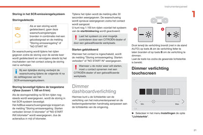 2019-2021 Citroën Berlingo Owner's Manual | Dutch