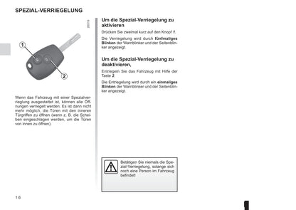 2015-2016 Renault Kangoo Gebruikershandleiding | Duits