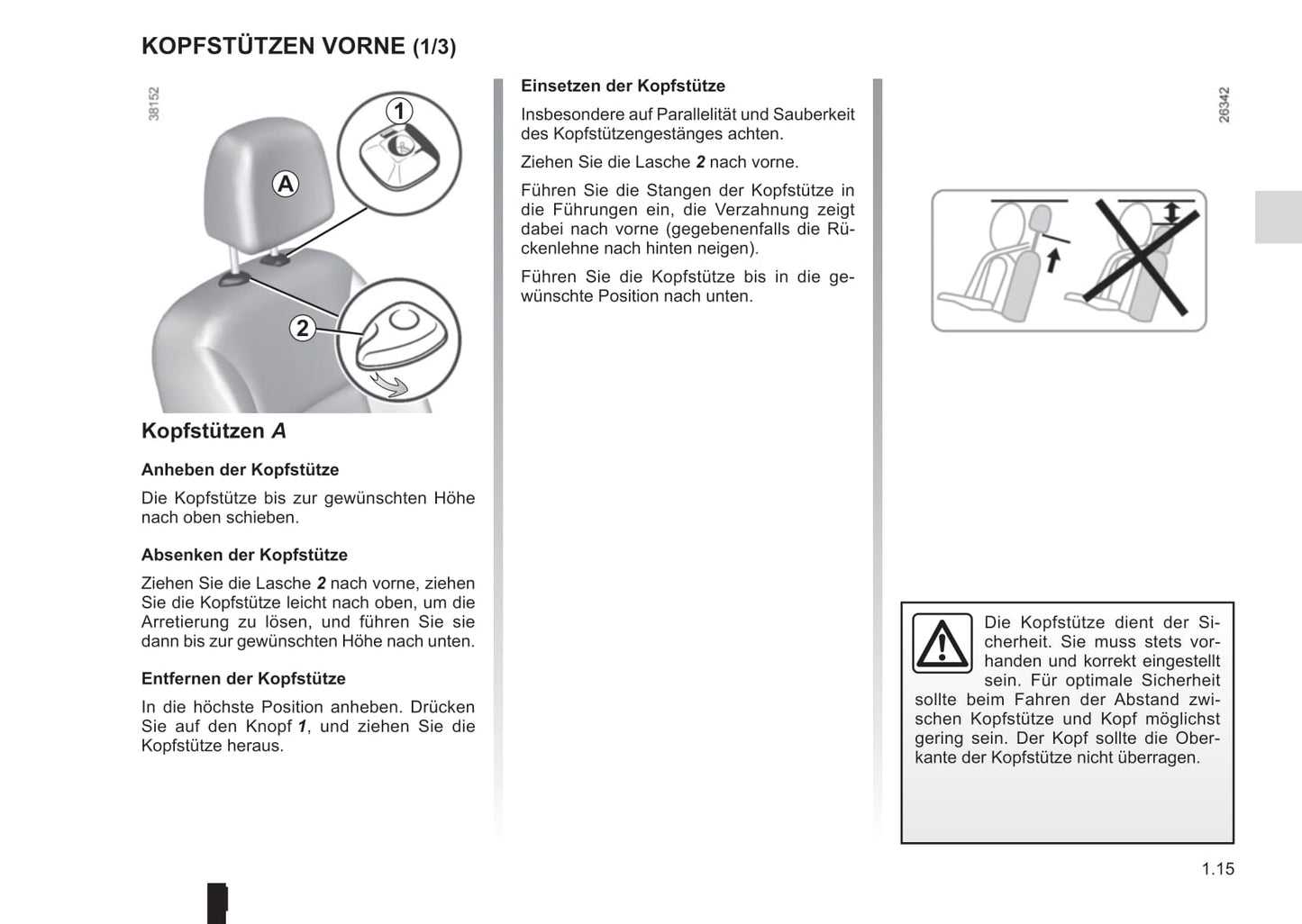 2015-2016 Renault Kangoo Gebruikershandleiding | Duits