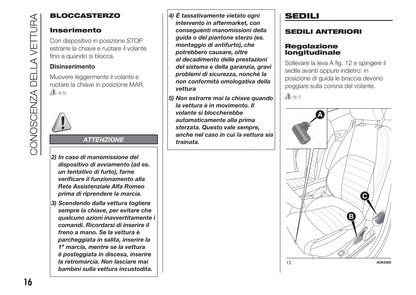 2010-2014 Alfa Romeo Giulietta Manuel du propriétaire | Italien