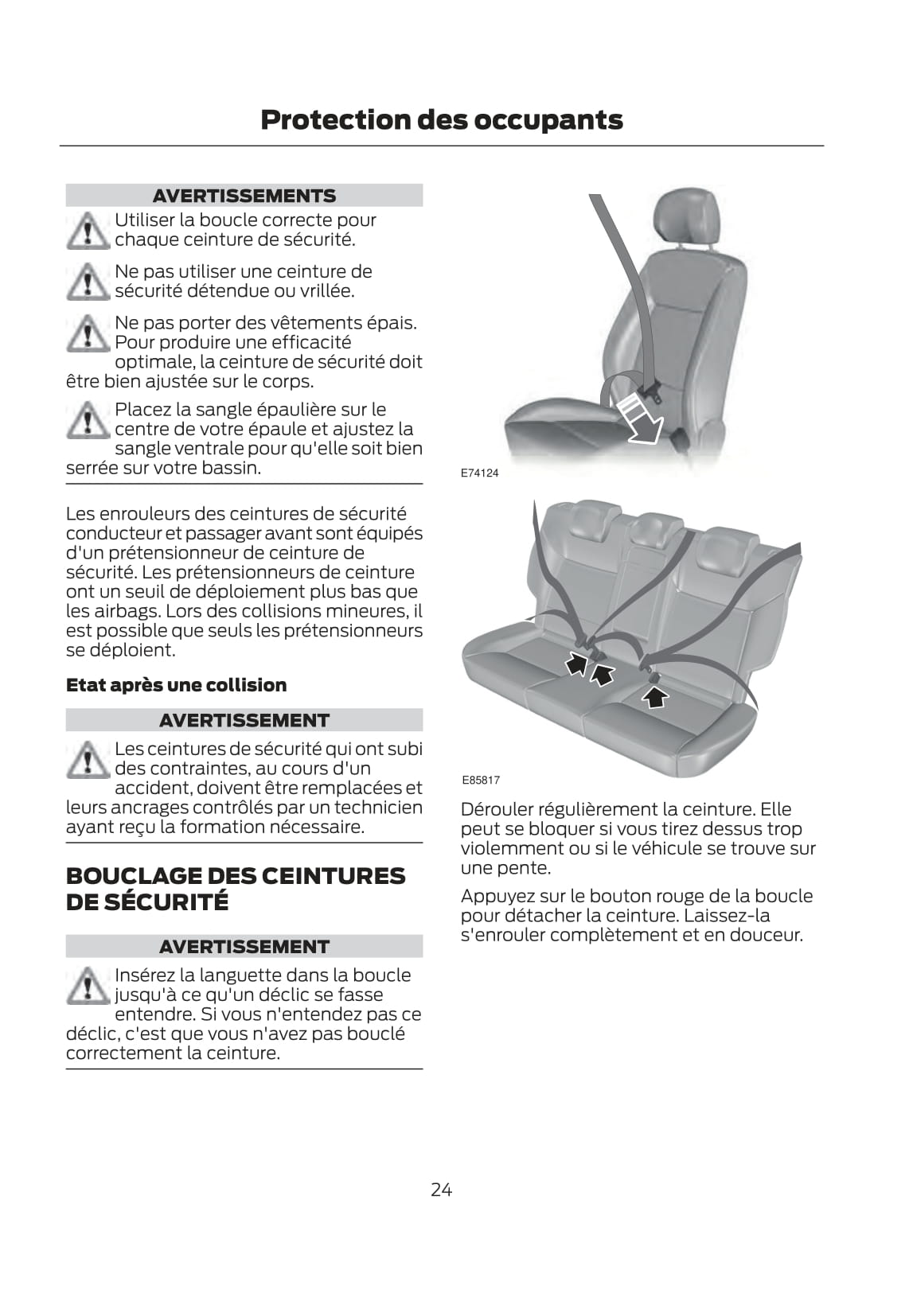 2011-2012 Ford Fusion Manuel du propriétaire | Français