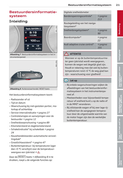 2011-2015 Audi A4/S4 Bedienungsanleitung | Niederländisch