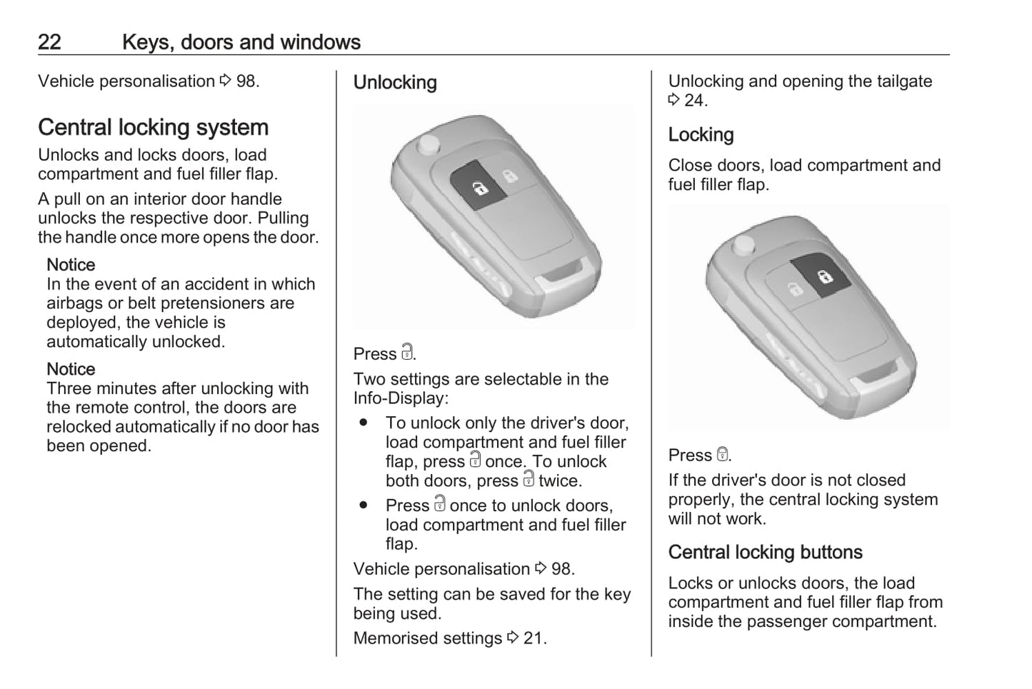 2016 Vauxhall Adam Owner's Manual | English