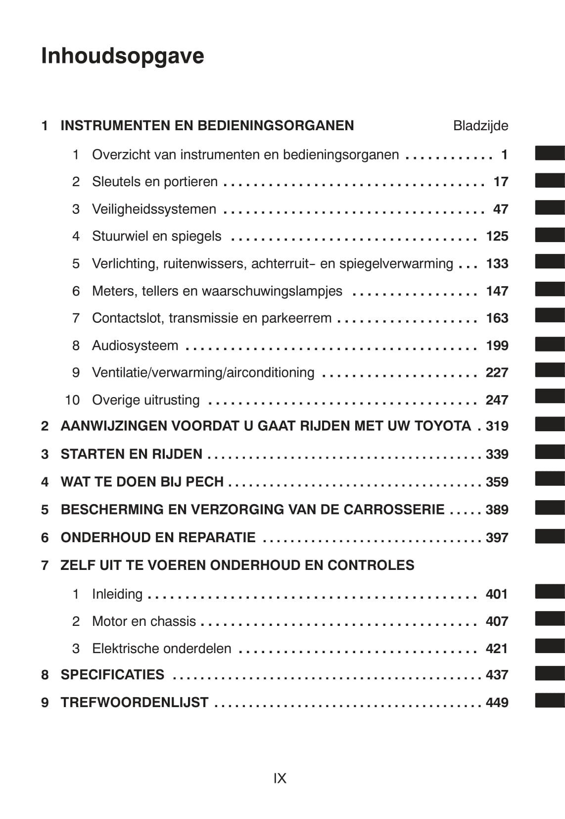 2003-2009 Toyota Land Cruiser 120 Manuel du propriétaire | Néerlandais