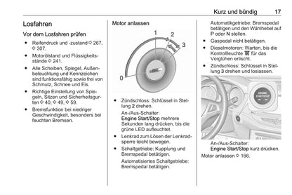 2017 Opel Astra Bedienungsanleitung | Deutsch