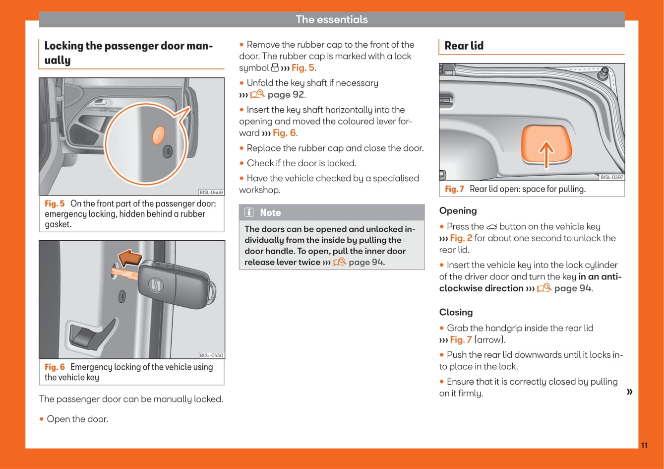 2018-2019 Seat Mii Owner's Manual | English