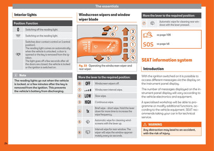 2018-2019 Seat Mii Owner's Manual | English