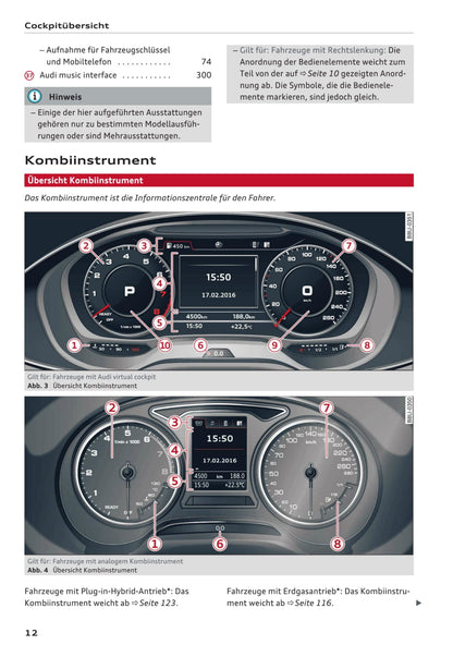 2016-2017 Audi A3 Manuel du propriétaire | Allemand