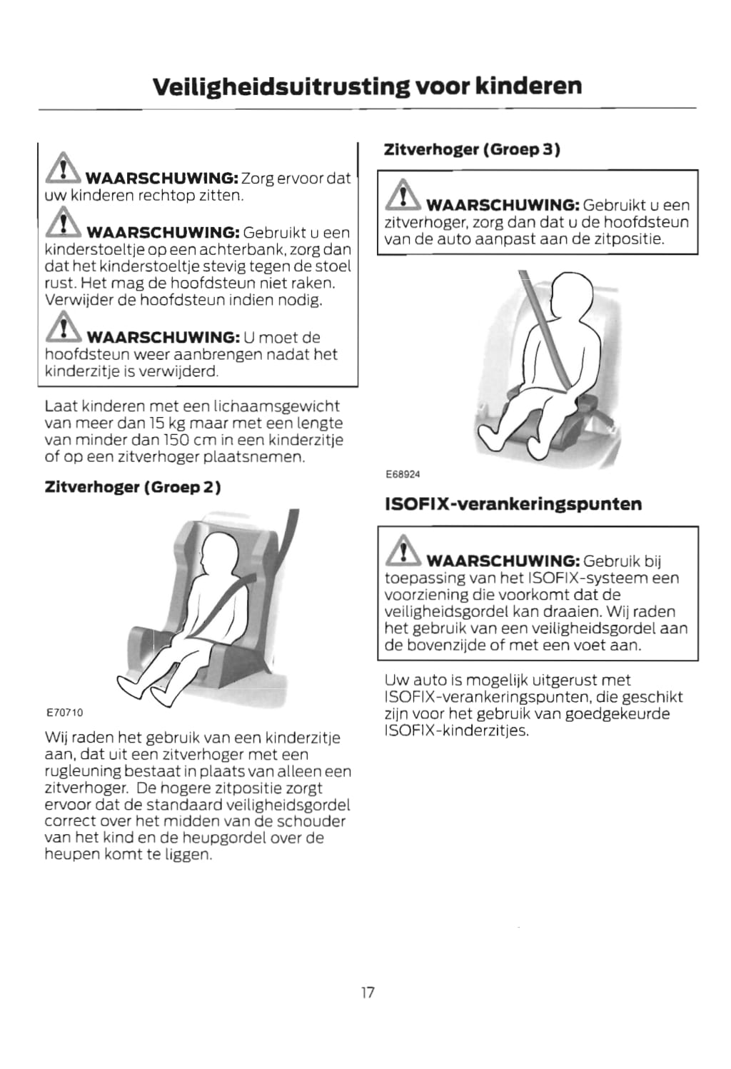 2020 Ford Transit Custom Owner's Manual | Dutch