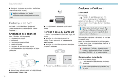 2019-2022 Peugeot Rifter Owner's Manual | French