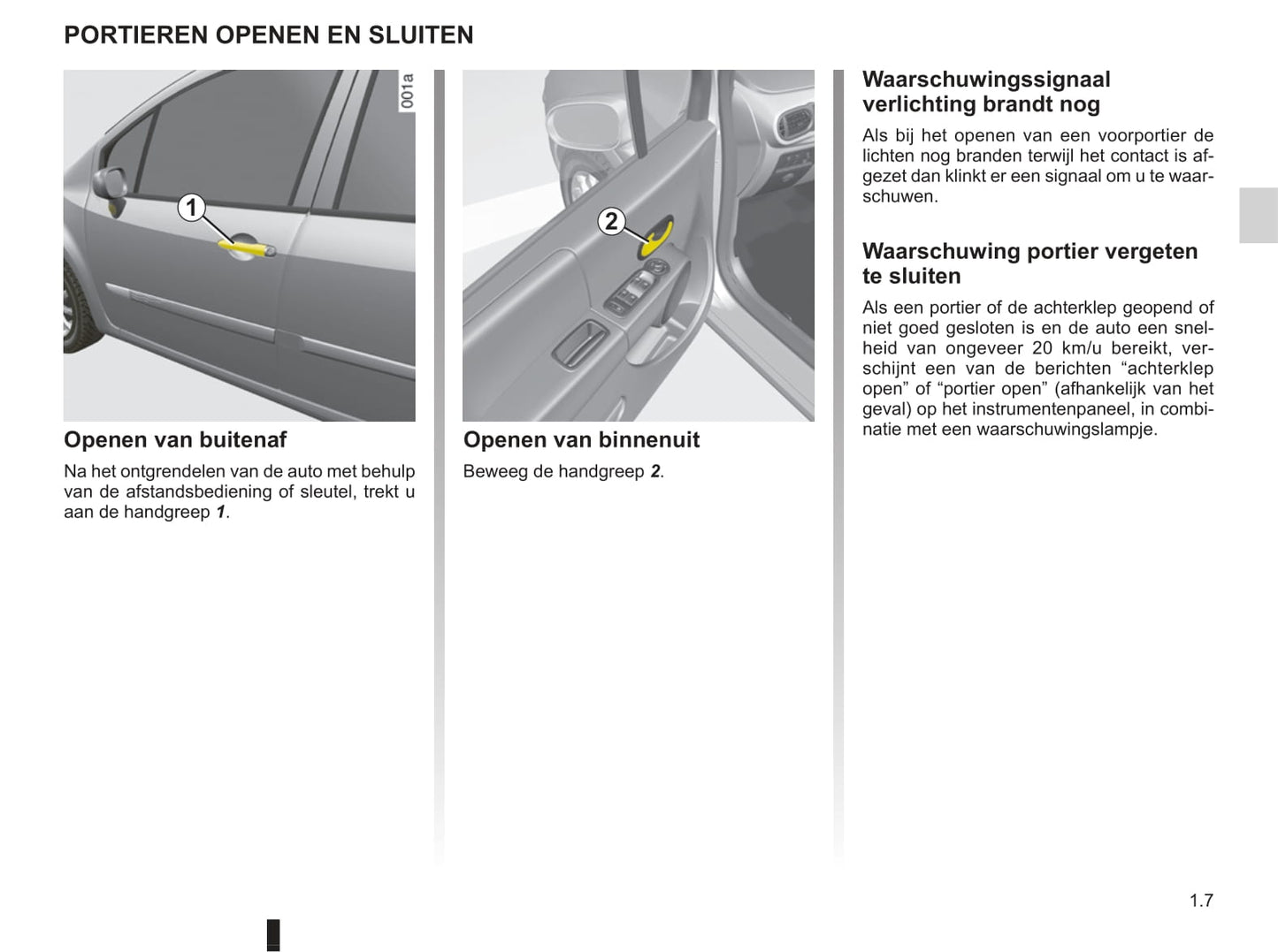 2008-2009 Renault Modus/Grand Modus Gebruikershandleiding | Nederlands