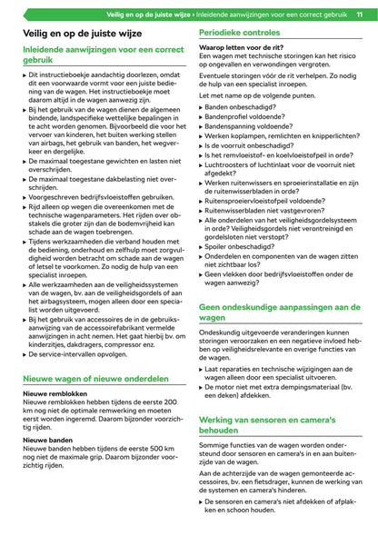 2019-2020 Skoda Citigo-e iV Owner's Manual | Dutch