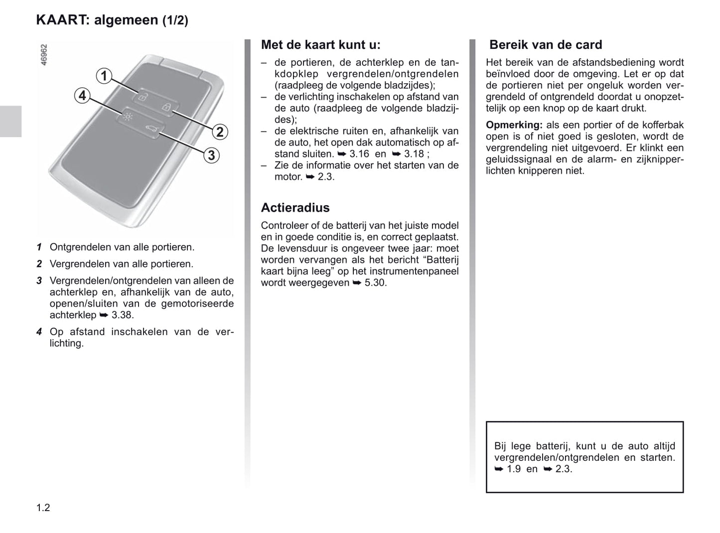 2019-2020 Renault Espace Owner's Manual | Dutch