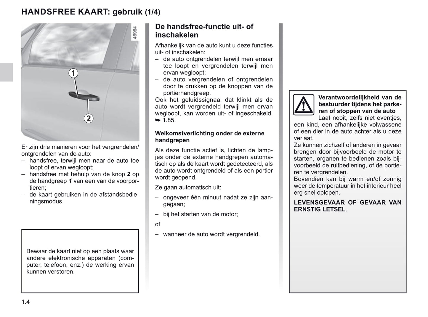 2019-2020 Renault Espace Gebruikershandleiding | Nederlands